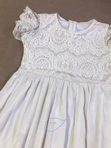 Offwhite Dress For Teenage Girls (Bust- 28/30)