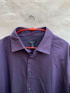 Ven heusen Vintage orignal Striped Purple Shirt