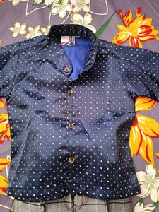 Gray Checkered Pants With Shirt Blazer