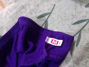 Black RED BLUE Briefs Set Of 3