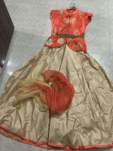 Elegant ethnic gown Set