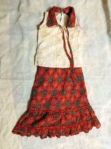 Gorgeous Ghagra Top Set