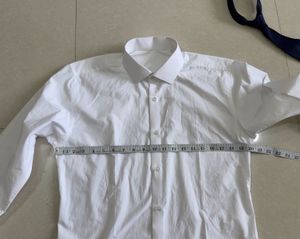 White President Formal Shirt with Tie