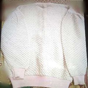 Pink Knit Cardigan