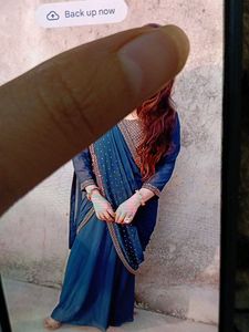 Elegant Blue Saree