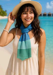Blue Scarf