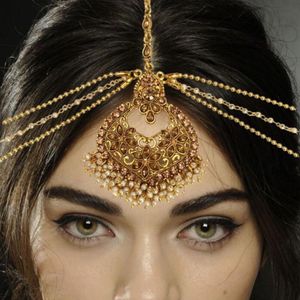 Gold-Tone Indian Headpiece