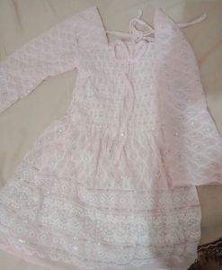 chikakari sequence pink top