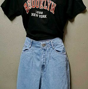 Branded Flared Jeans