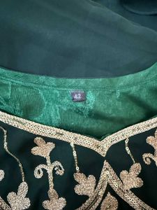 Elegant Green Ethnic Gown