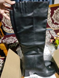 Black Long Boots
