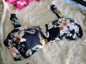 Floral Bikini Top