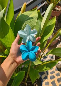 Matte Flower Claw Clip