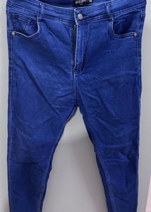 Dark Blue Denim Jeans