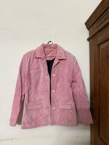 Pink Suede Jacket