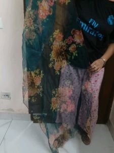 Elegant Teal Kurta set