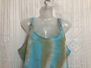 Mode Blue Sleeveless Top