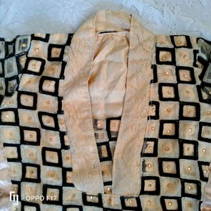 Black Golden Plaza Set