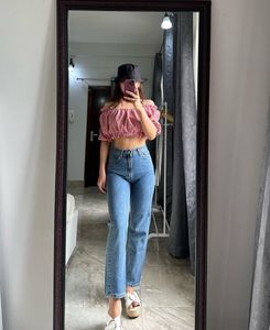 Straight Fit Denim