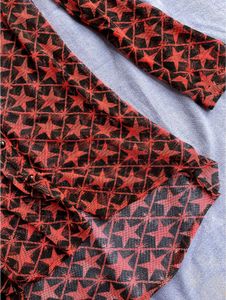 Printed Net Shirt