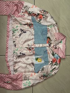 Floral Crop Shirt
