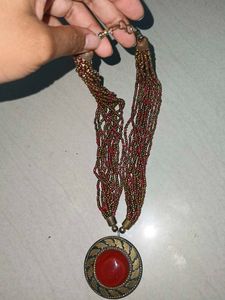 Statement Beaded Necklace