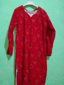 Beautiful Red Kurta