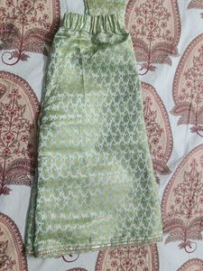 Cute Green Kids Ethnic Set