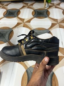 Durable Black Work Shoes