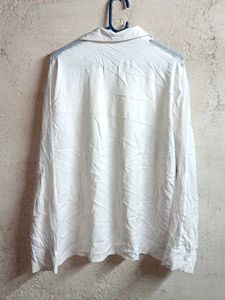 PLUS SIZE Formal Shirt Top Light Cream