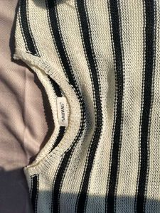 Striped Knit Sweater