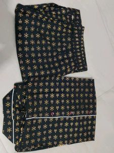 Floral Print Pajama Set