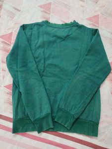 Green Graphic Sweatshirt