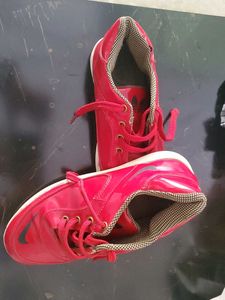 Red &amp; Black Sneakers