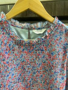 A floral printed dress