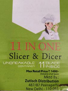 Must Have 11-in-1 Slicer &amp; Dicer