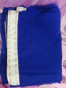 Royal Blue Saree