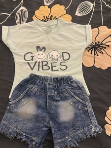 Kids Shorts With Top