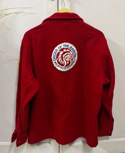Vintage Red Patch Jacket