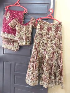 Wedding Fish Cut Lehnga