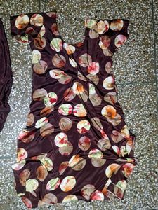 Multi Colour Silk Suit