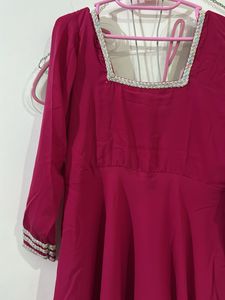 Elegant Ethnic Pink Anarkali