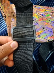 Holographic Mini Backpack