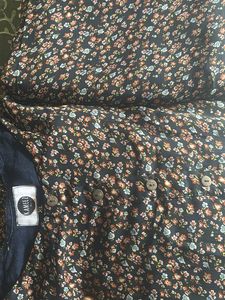 Beautiful Navy Blue Georgette Set