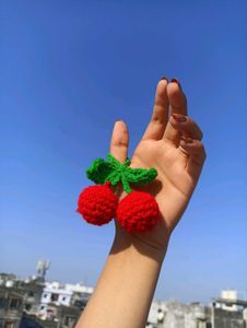 Cute Cherry keychain 🍒