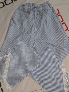 Pinteresty Blue Strip Trouser