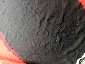 Elegant Dupatta Black &amp; Red