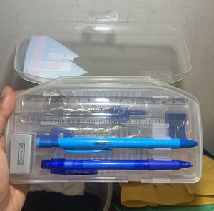 Camlin 2-in-1 Geometry and Pencil Box
