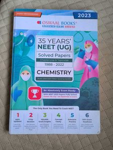 Oswaal NEET UG Past 35 Years Chemistry Papers