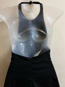 Pintrest Black Designer One Piece